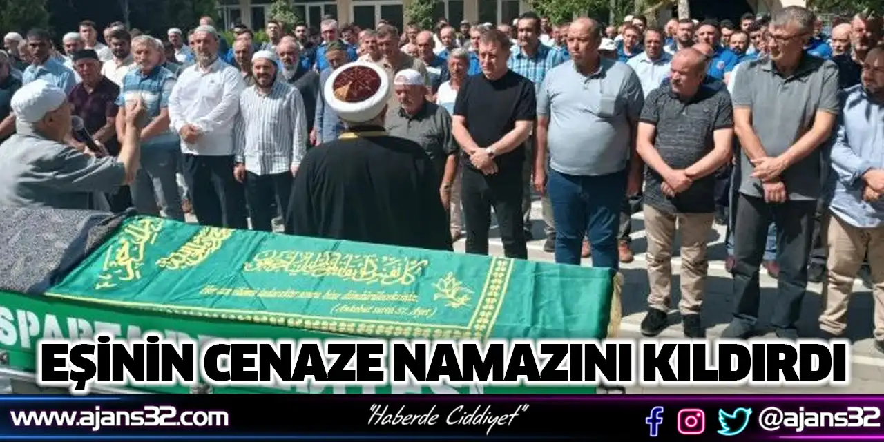 Eşinin Cenaze Namazını Kıldırdı