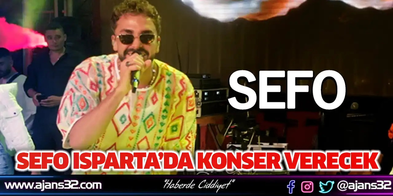 SEFO Isparta’da Konser Verecek