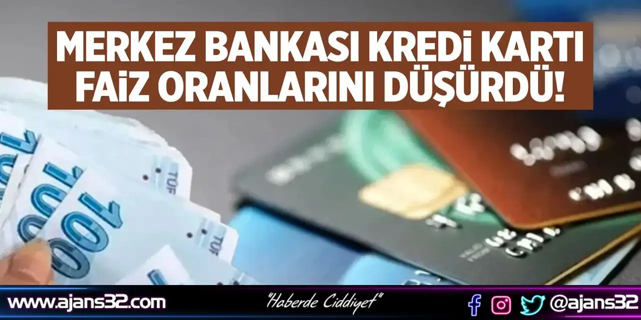 Kredi Kartı ve Nakit Avans Faizlerinde İndirim