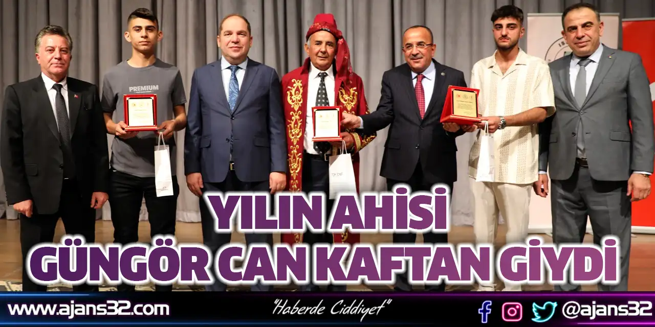 Yılın Ahisi Güngör Can Kaftan Giydi
