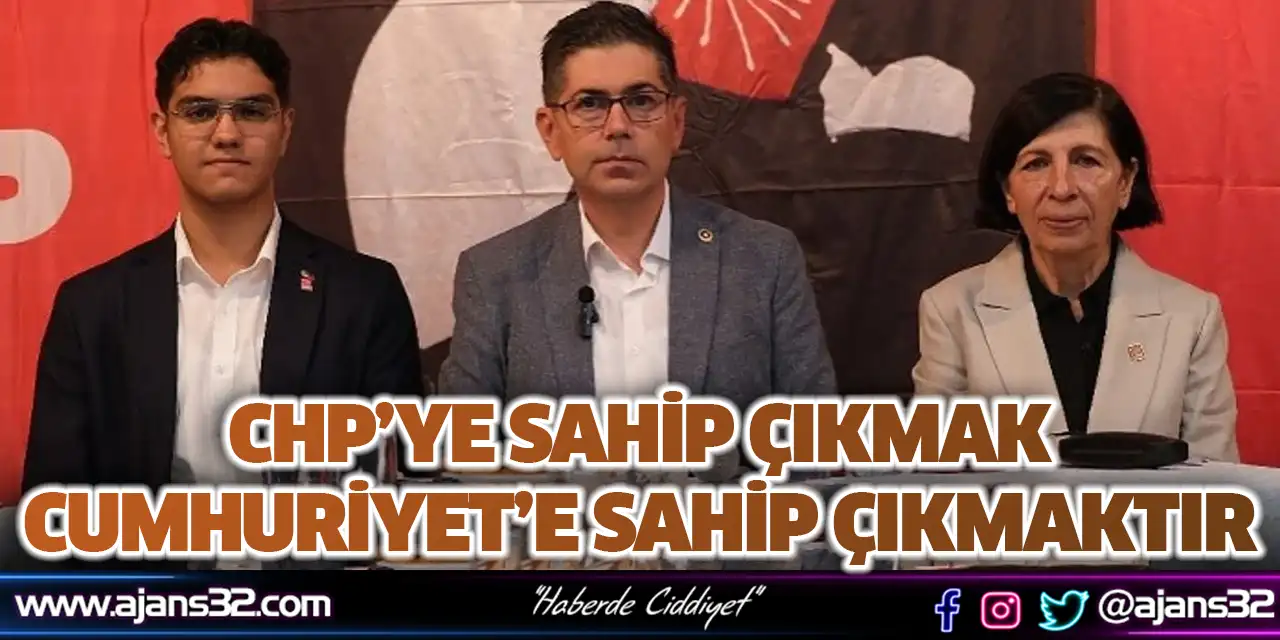 Chp’ye Sahip Çıkmak Cumhuriyet’e Sahip Çıkmaktır