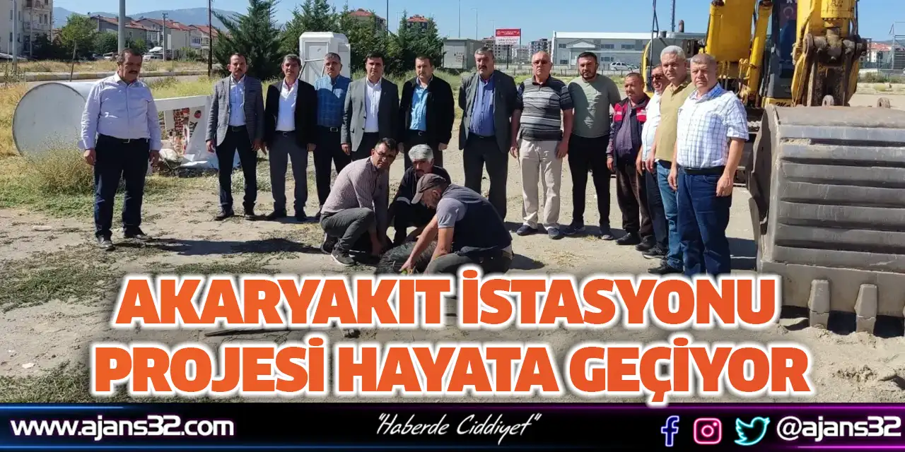 Akaryakıt İstasyonu Projesi Hayata Geçiyor