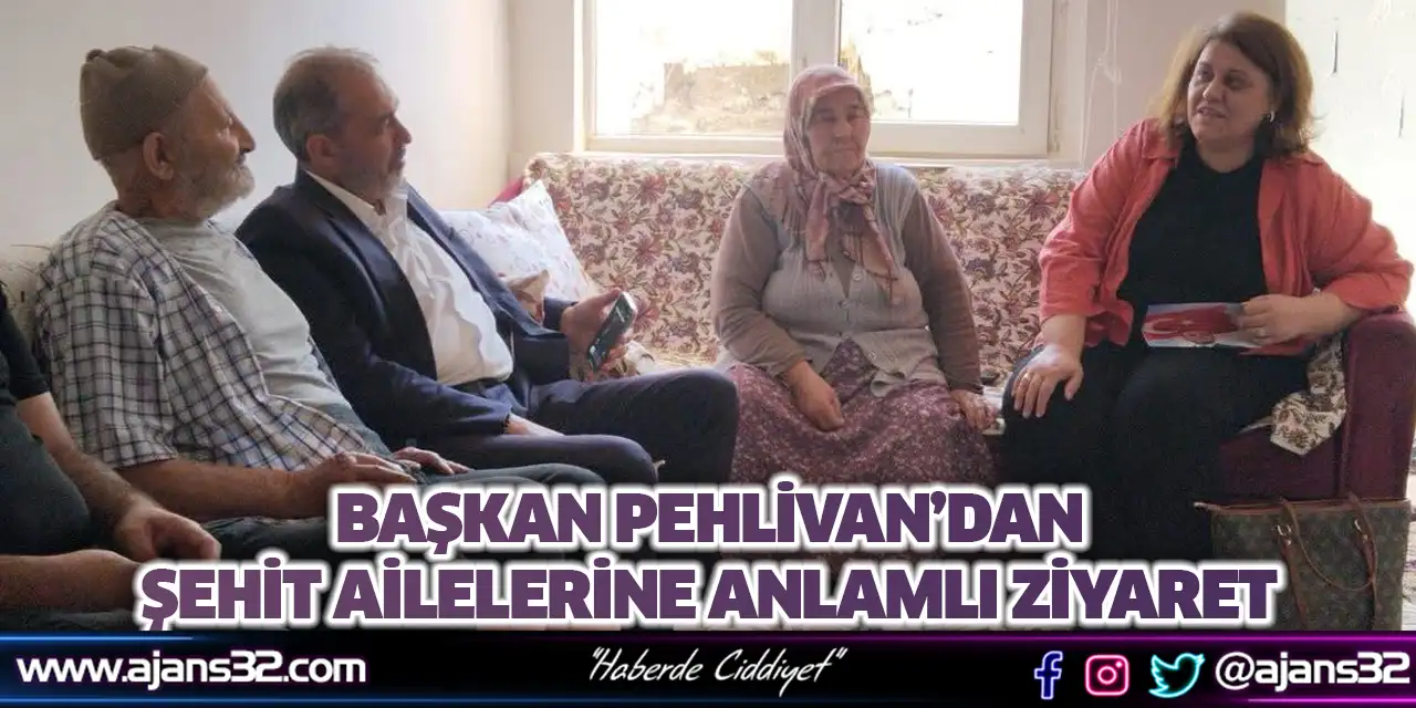 Atabey Belediye Başkanı Serdar Pehlivan’dan Şehit Ailelerine Anlamlı Ziyaret