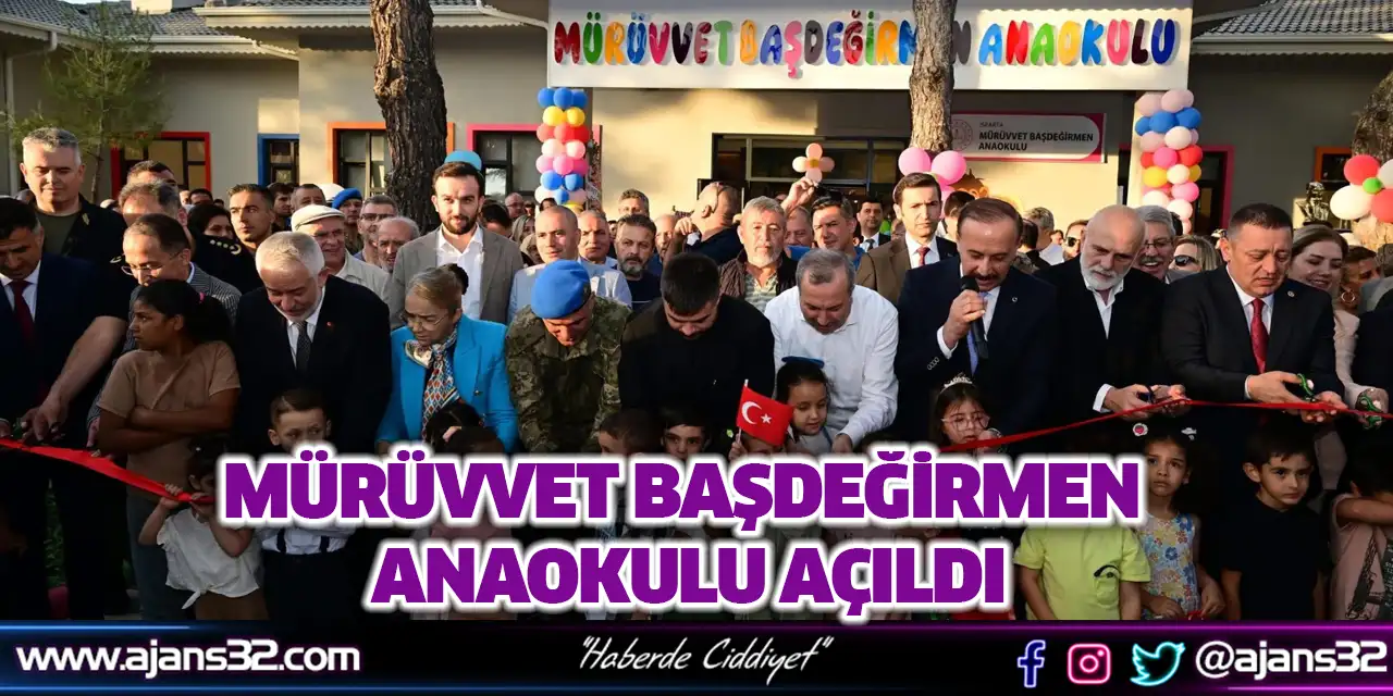 Mürüvvet Başdeğirmen Anaokulu Açıldı
