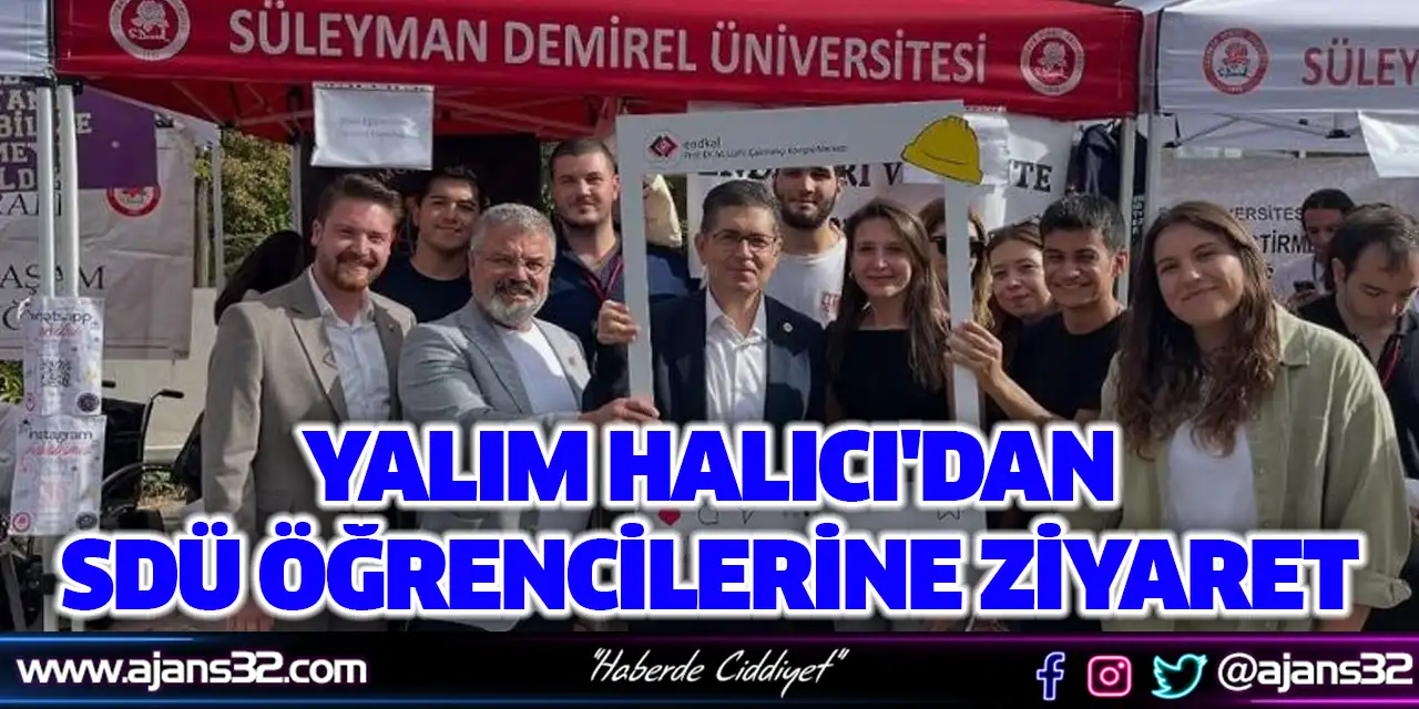 Yalım Halıcı'dan SDÜ Öğrencilerine Ziyaret