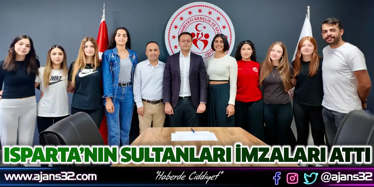 Isparta’nın Sultanları İmzaları Attı