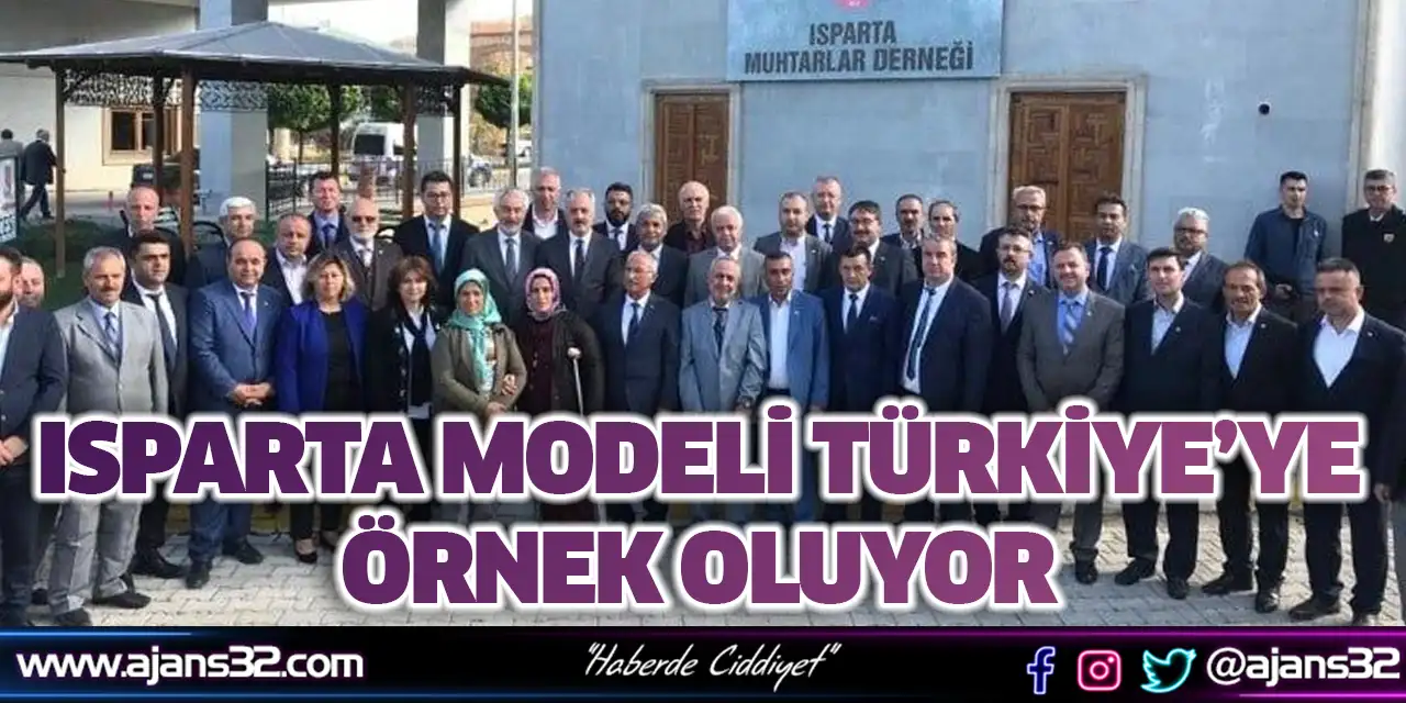 Isparta Modeli Türkiye’ye Örnek Oluyor