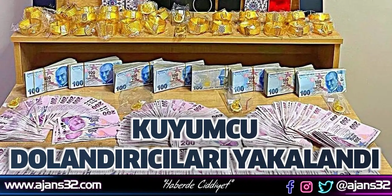 Kuyumcu Dolandırıcıları Yakalandı