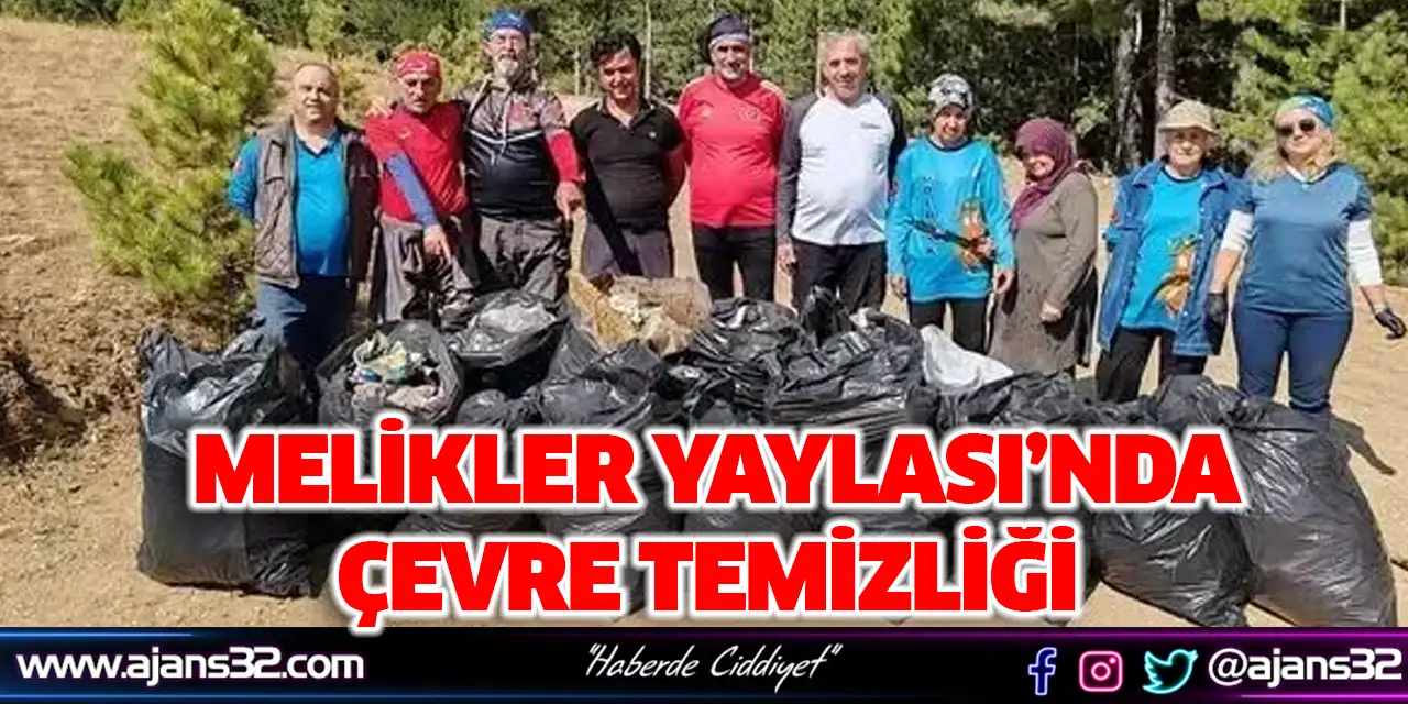 Melikler Yaylası’nda Çevre Temizliği