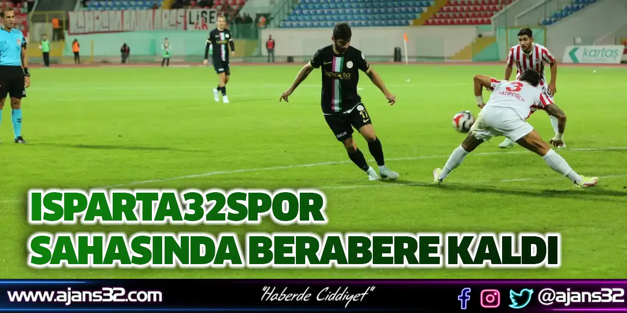 Isparta32spor Sahasında Berabere Kaldı