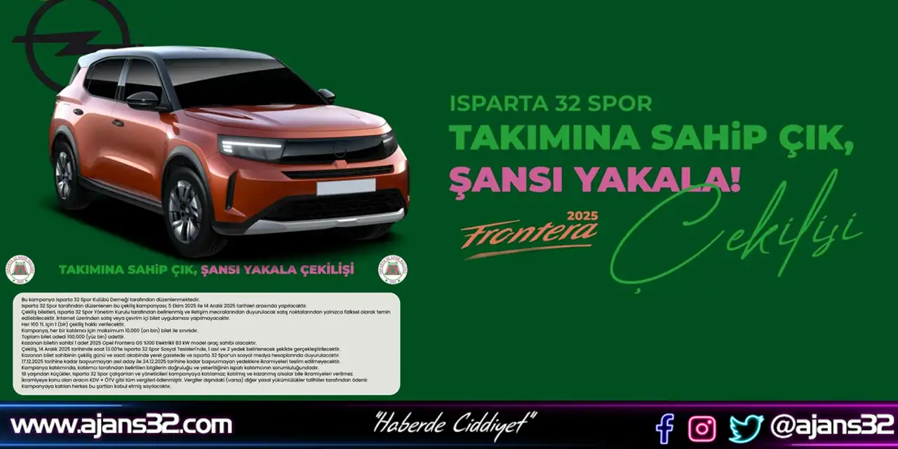 Isparta32Spor’dan Taraftarlara Dev Ödül Fırsatı