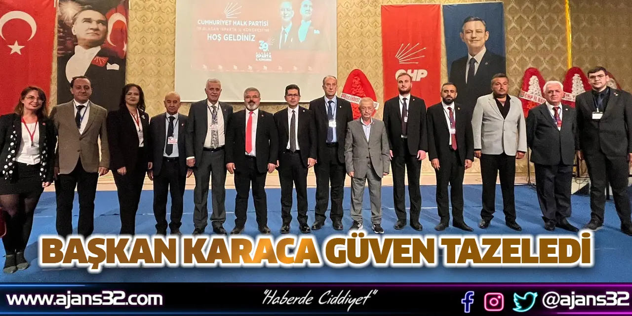 Başkan Karaca Güven Tazeledi