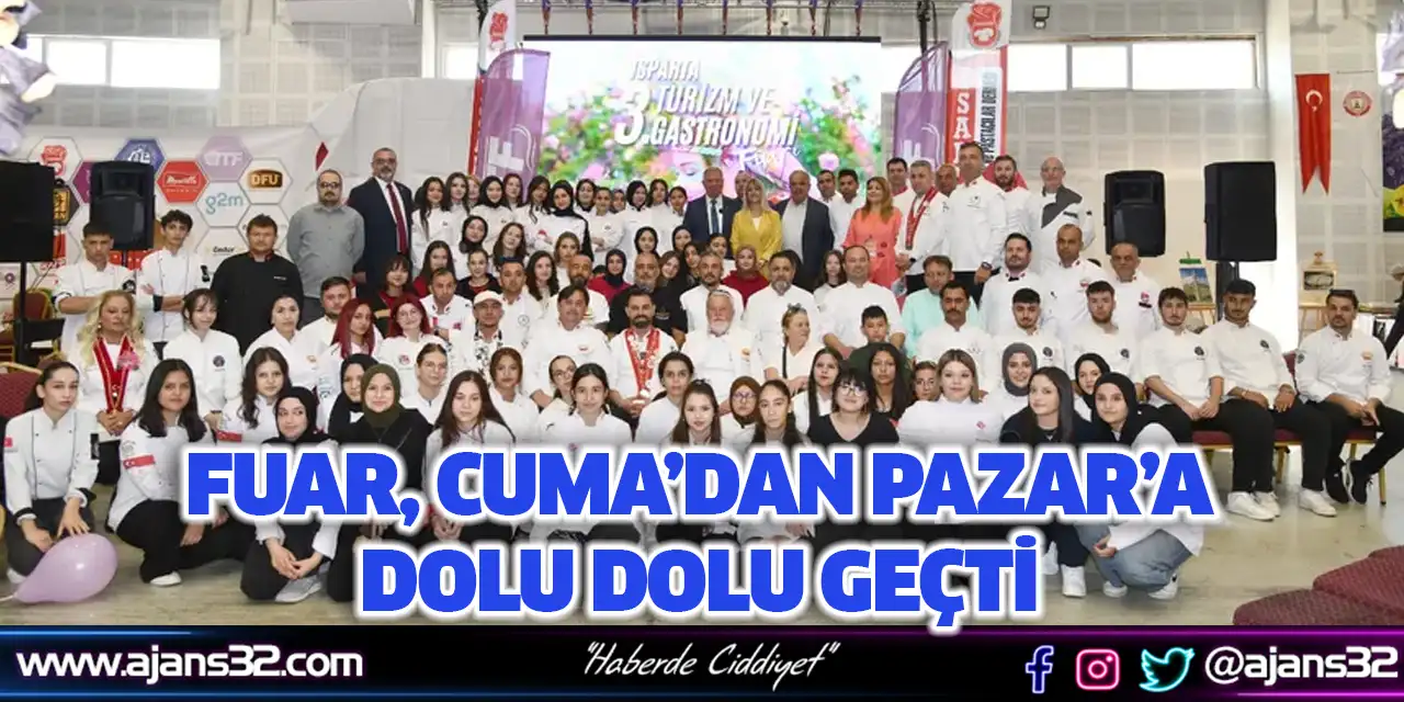 Fuar, Cuma’dan Pazar’a Dolu Dolu Geçti