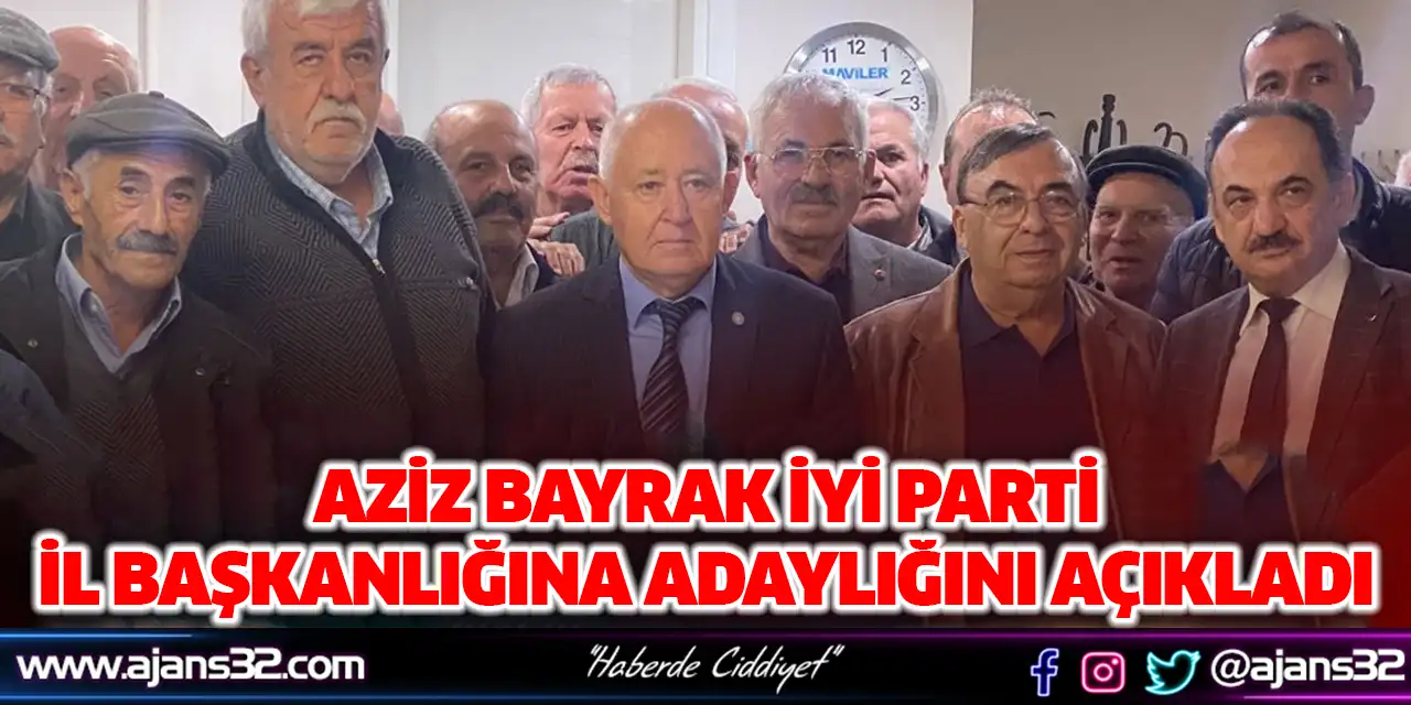 Aziz Bayrak, İl Başkanlığına Adaylığını Açıkladı