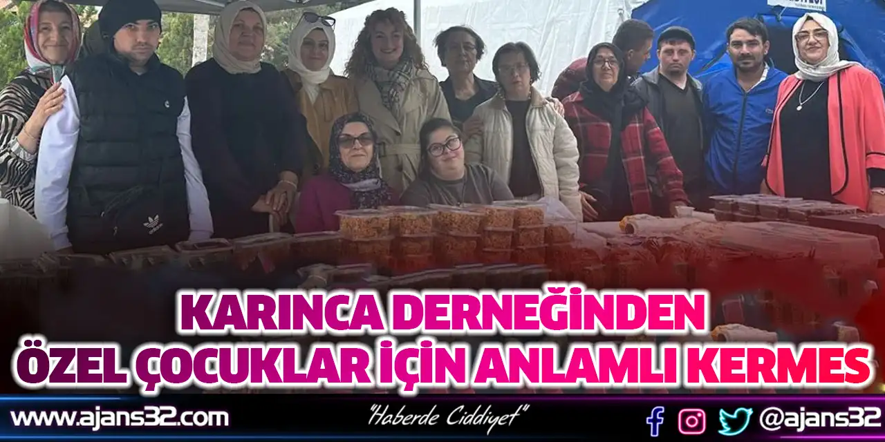 Karınca Derneğinden Özel Çocuklar İçin Anlamlı Kermes