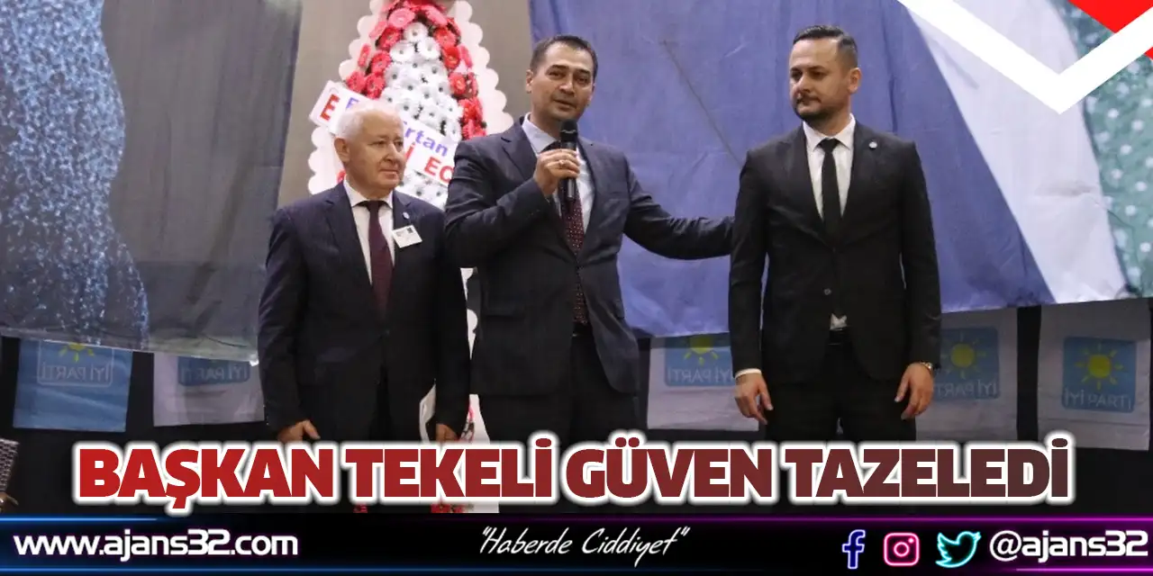 Başkan Tekeli Güven Tazeledi