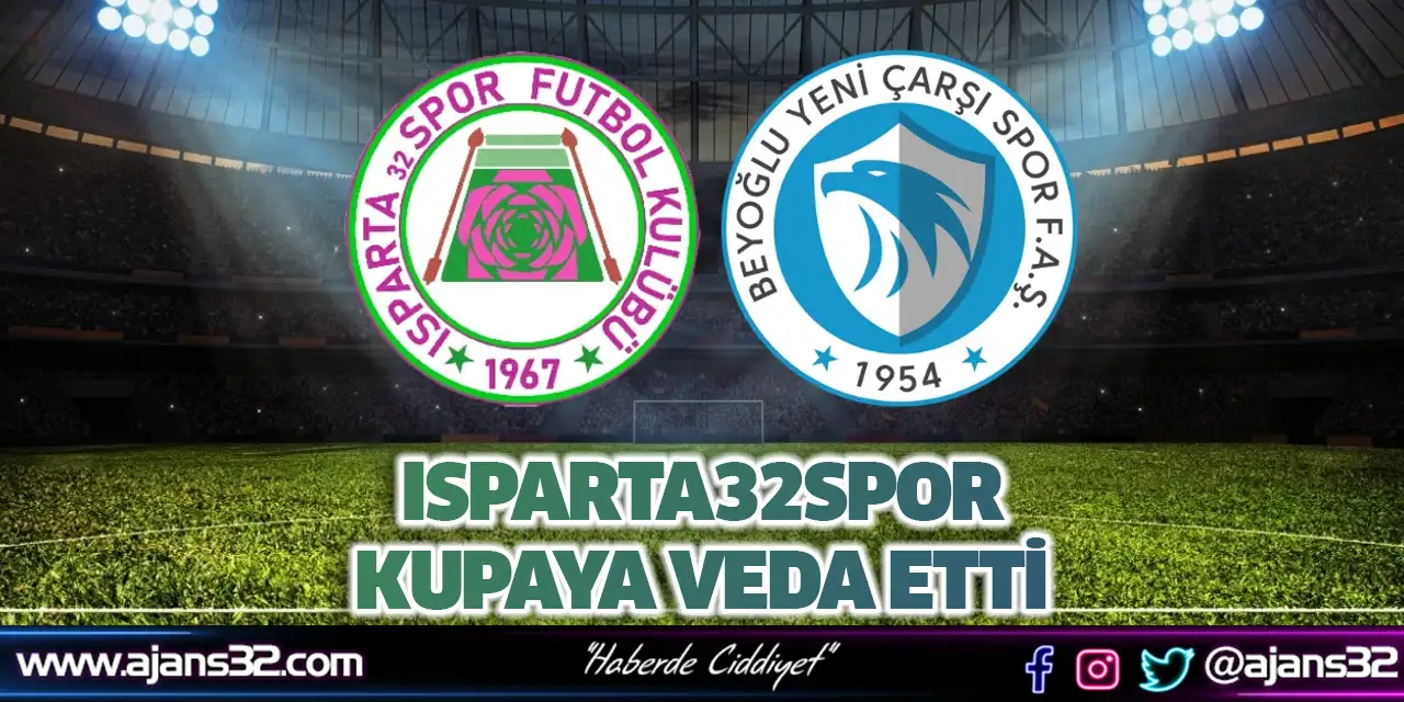 Isparta32spor Kupaya Veda Etti