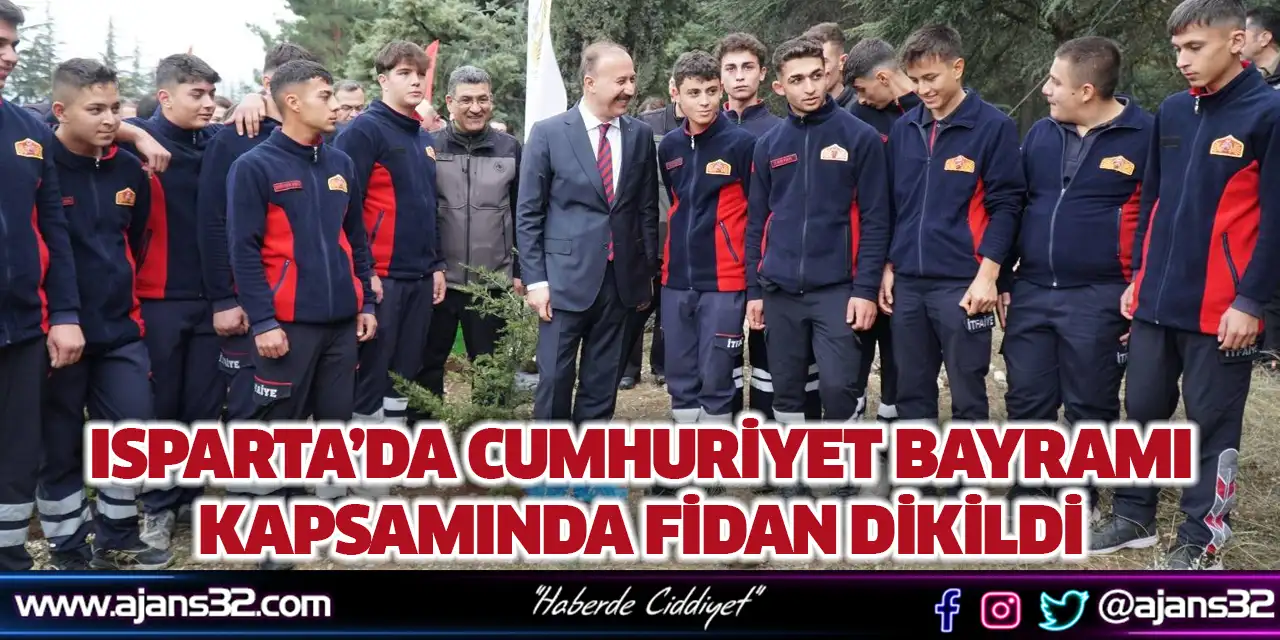Cumhuriyet Bayramı Kapsamında Fidan Dikim Etkinliği