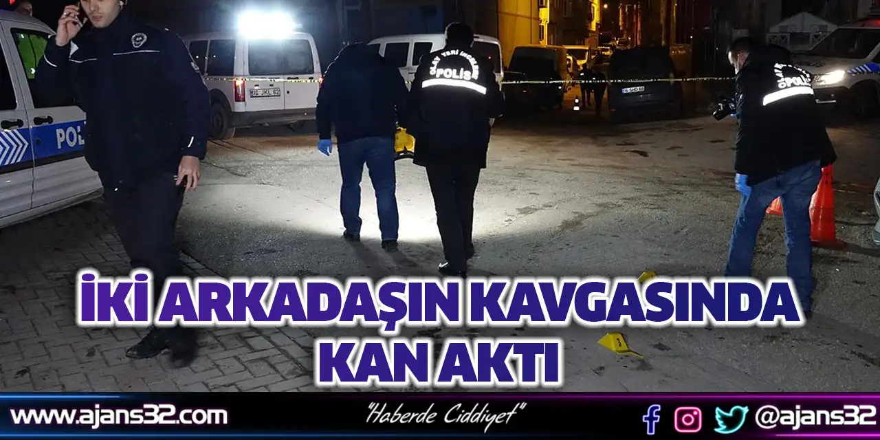 İki Arkadaşın Kavgasında Kan Aktı