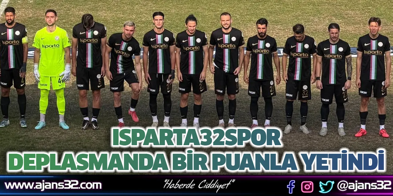 Isparta32spor Deplasmanda Bir Puanla Yetindi
