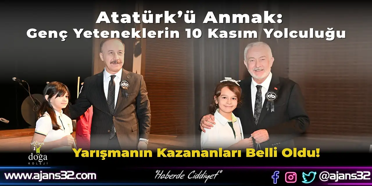 Isparta’da Genç Yeteneklerin 10 Kasım Yolculuğu