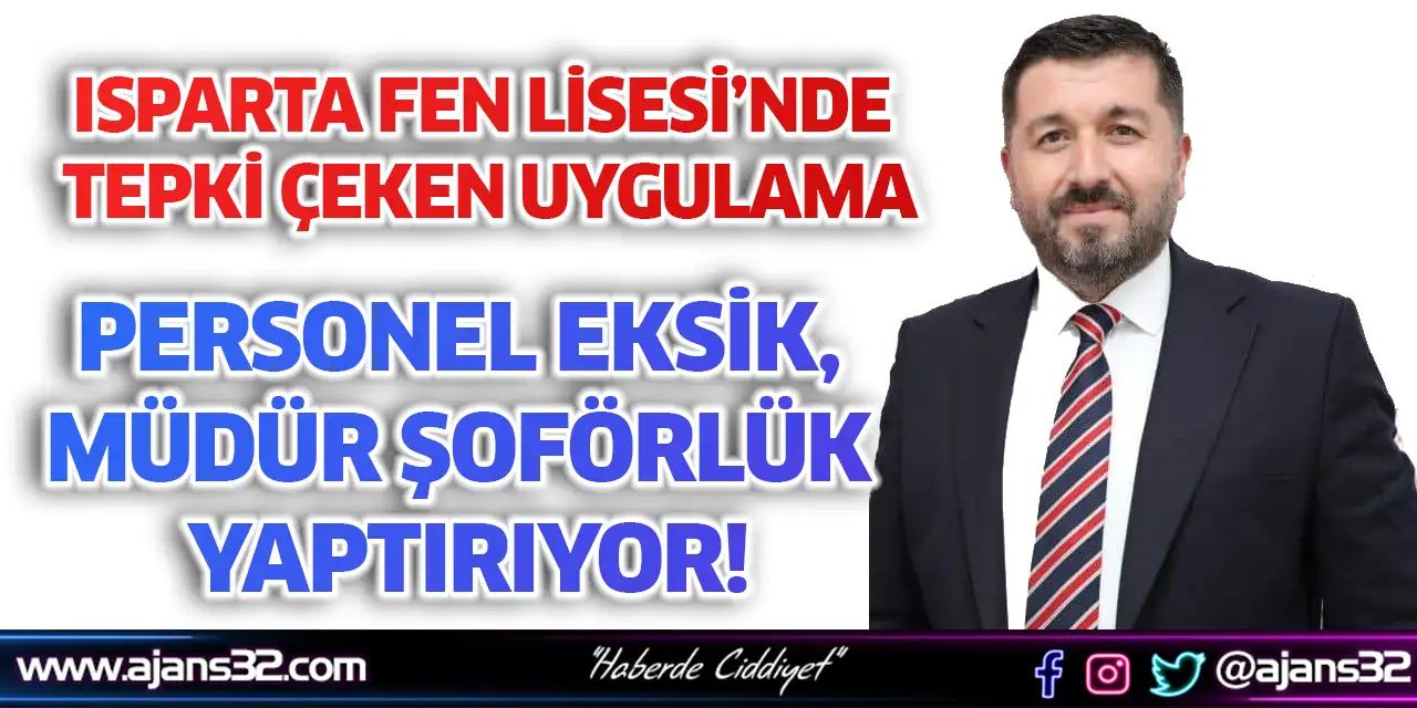 Okul Personeli Müdürün Şoförü!