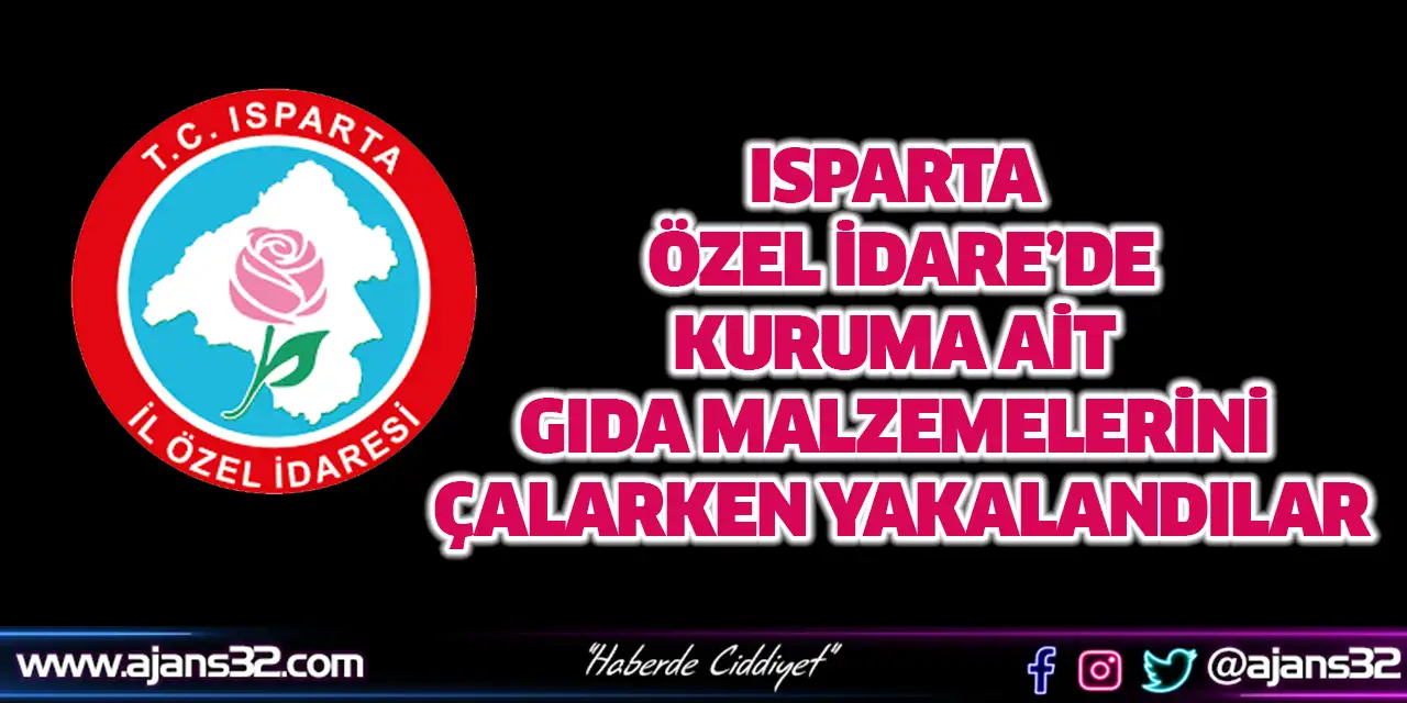 Kuruma Ait Gıda Malzemelerini Çalarken Yakalandılar