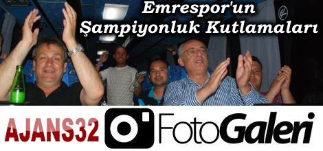 Emresporun Şampiyonluk Kutlamaları (Foto Galeri)