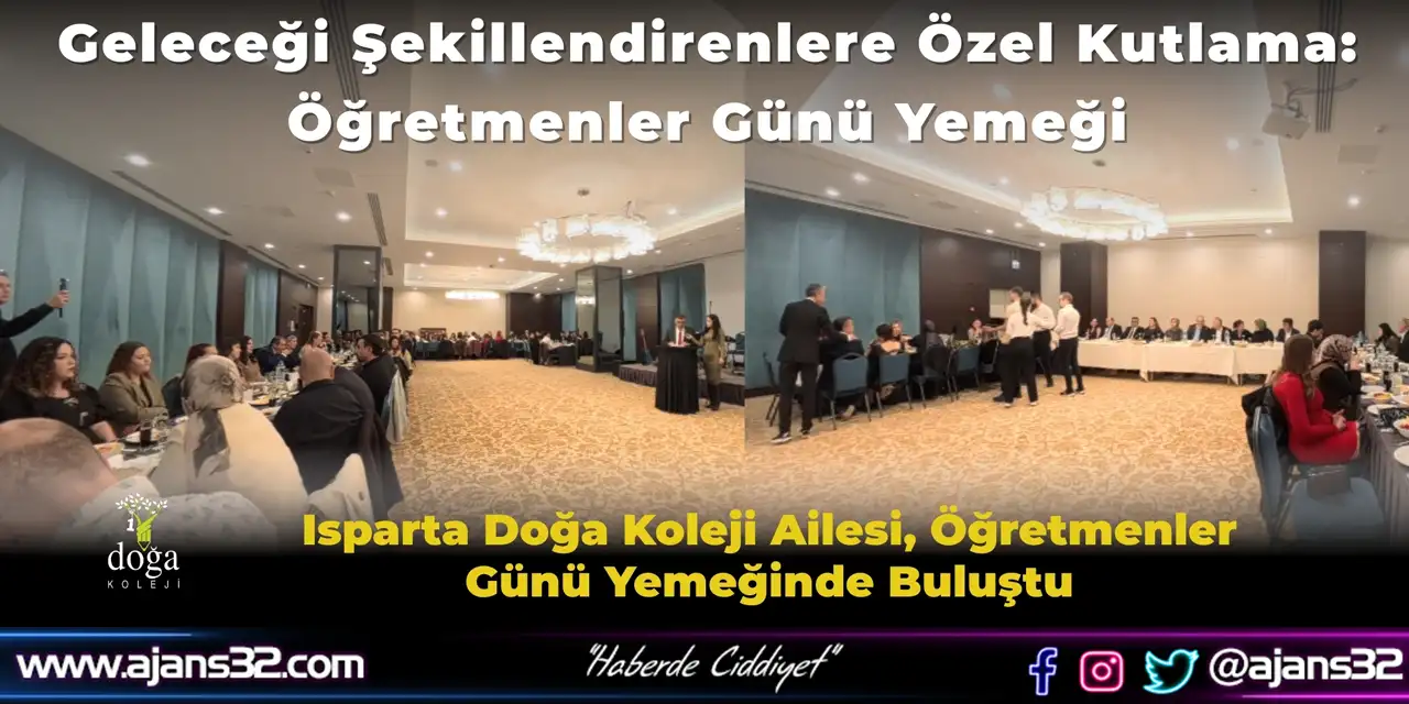 Geleceği Şekillendirenlere Özel Kutlama: Öğretmenler Günü Yemeği