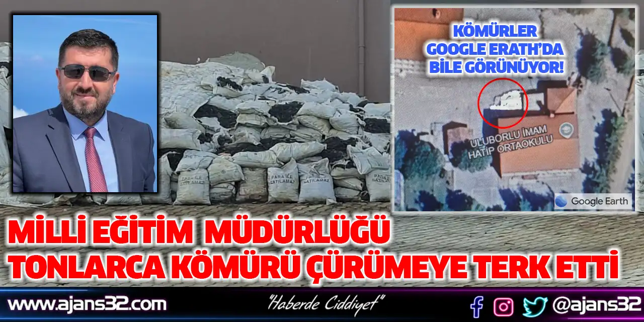 Doğalgaza Geçen Okullarda Tonlarca Kömür Çürümeye Terk Edildi