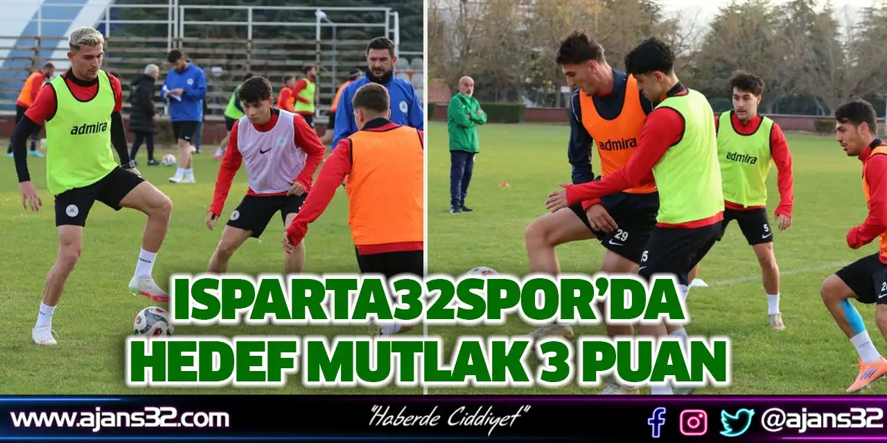 Isparta32spor’da Hedef Mutlak 3 Puan
