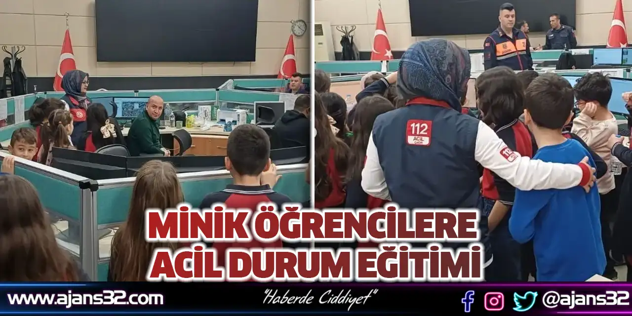 Minik Öğrencilere Acil Durum Eğitimi