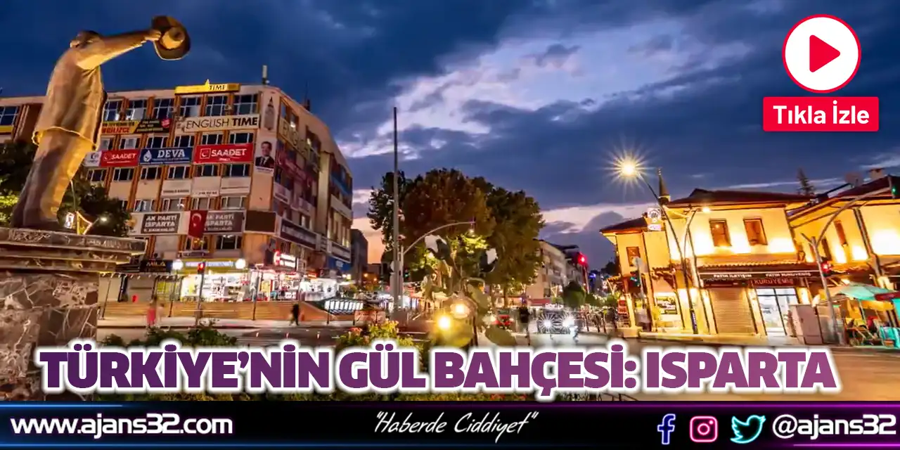 Türkiye’nin Gül Bahçesi: Isparta | Tanıtım Filmi (Video)