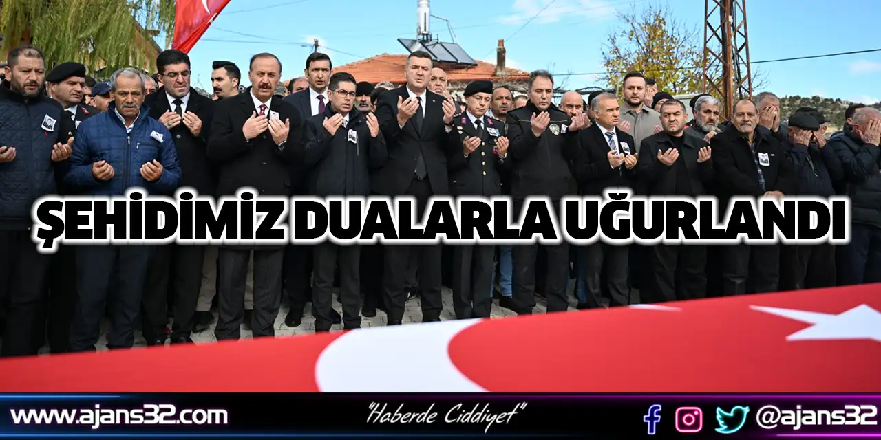 Şehidimiz Dualarla Uğurlandı