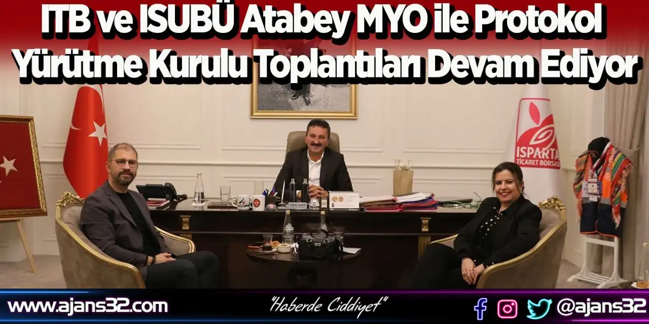 ITB ve ISUBÜ Toplantıları Devam Ediyor