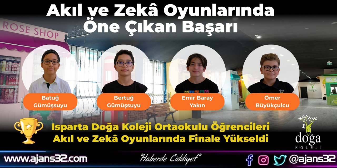 Akıl ve Zekâ Oyunlarında Öne Çıkan Başarı