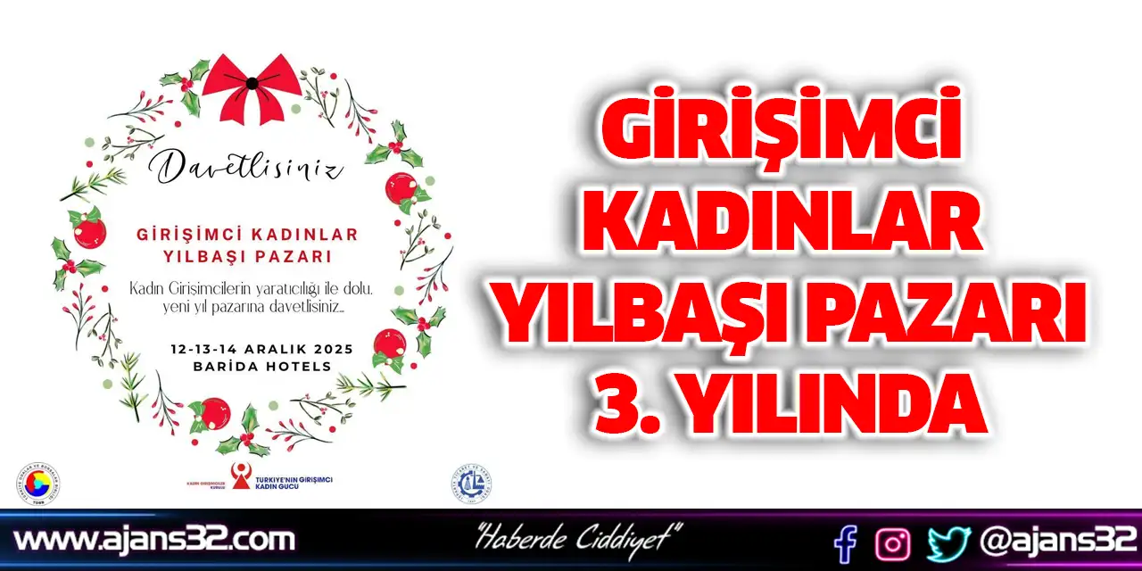 Girişimci Kadınlar Yılbaşı Pazarı 3. Yılında