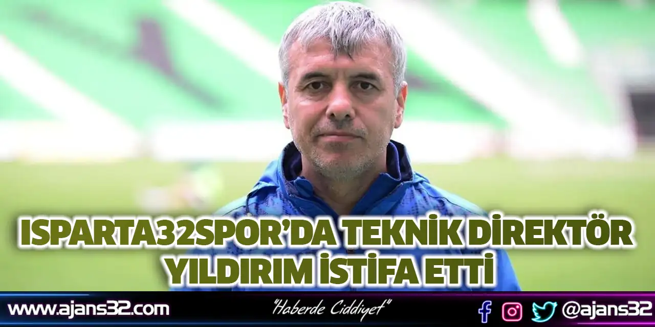 Teknik Direktör Yıldırım İstifa Etti