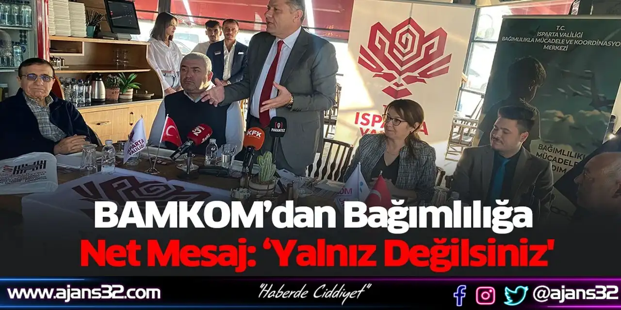 BAMKOM’dan Bağımlılığa Net Mesaj: ‘Yalnız Değilsiniz'