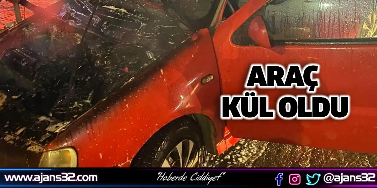Araç Kül Oldu