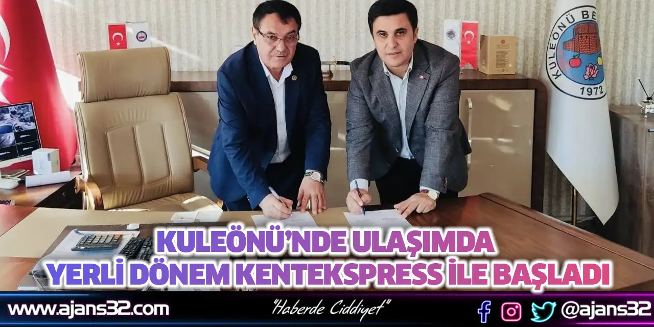 Kuleönü’nde Ulaşımda Yerli Dönem KENTEKSPRESS ile Başladı