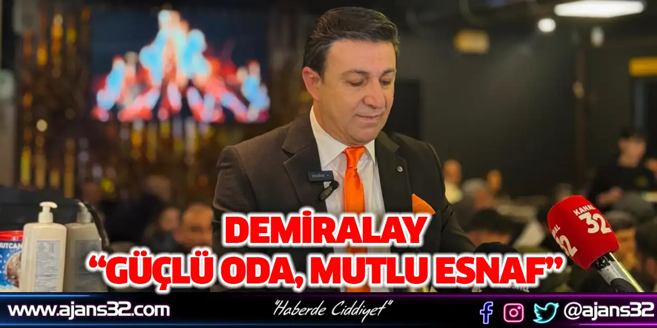 Demiralay “Güçlü Oda, Mutlu Esnaf”