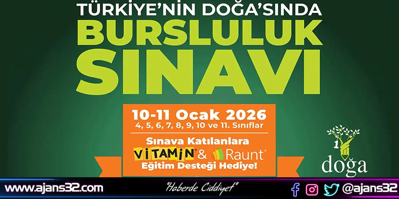 Doğa Kolejinde Bursluluk Sınav Takvimi Yayımlandı