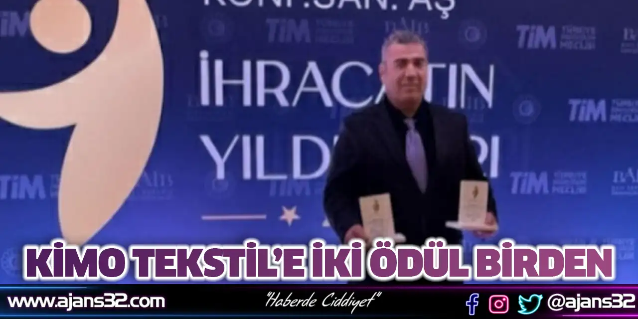 Kimo Tekstil’e İki Ödül Birden