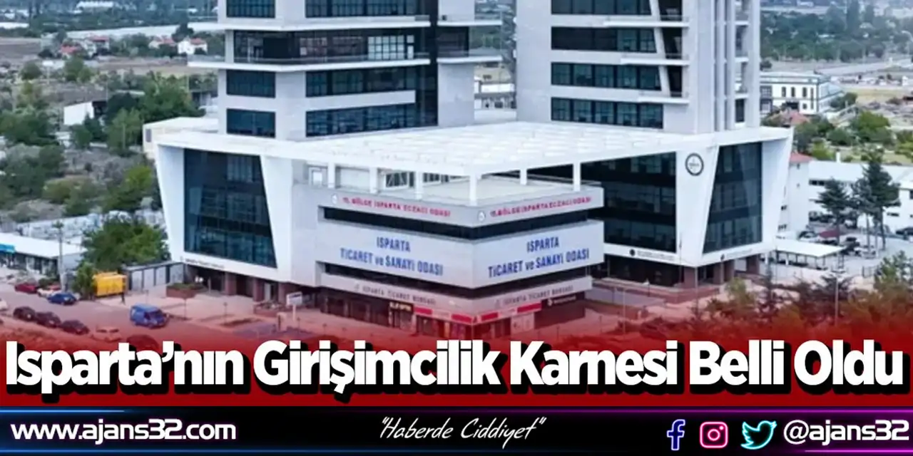 Isparta’nın Girişimcilik Karnesi Belli Oldu