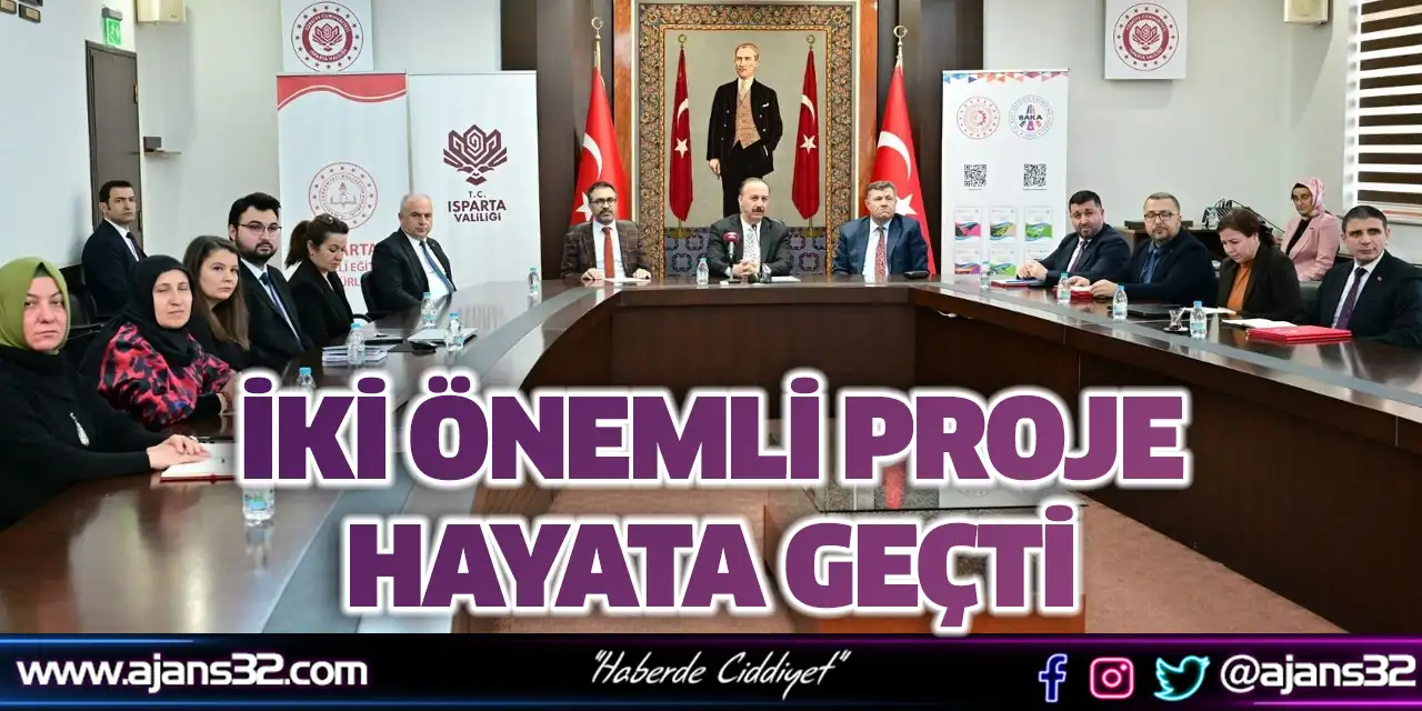 İki Önemli Proje Hayata Geçti