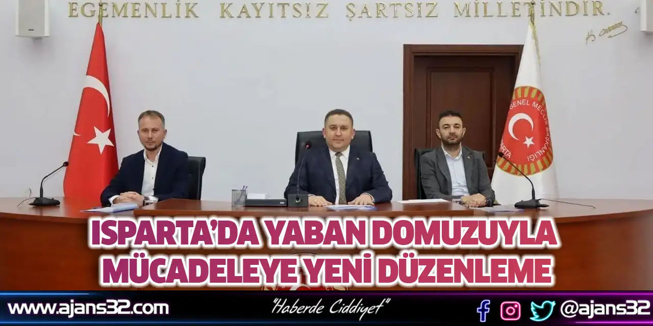 Isparta’da Yaban Domuzuyla Mücadeleye Yeni Düzenleme