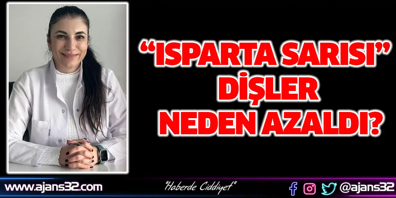 Isparta “Isparta Sarısı” Dişler Neden Azaldı?