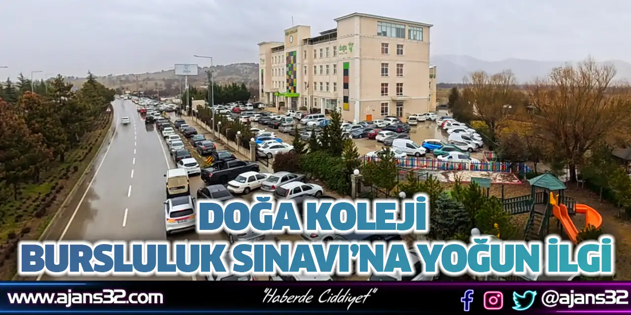 Doğa Koleji Bursluluk Sınavı’na Yoğun İlgi