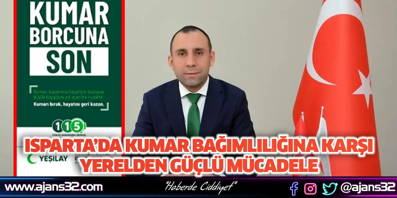 Isparta’da Kumar Bağımlılığına Karşı Yerelden Güçlü Mücadele